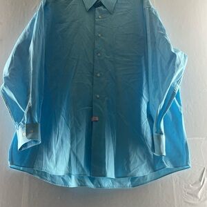 Blue Button-Up Shirt